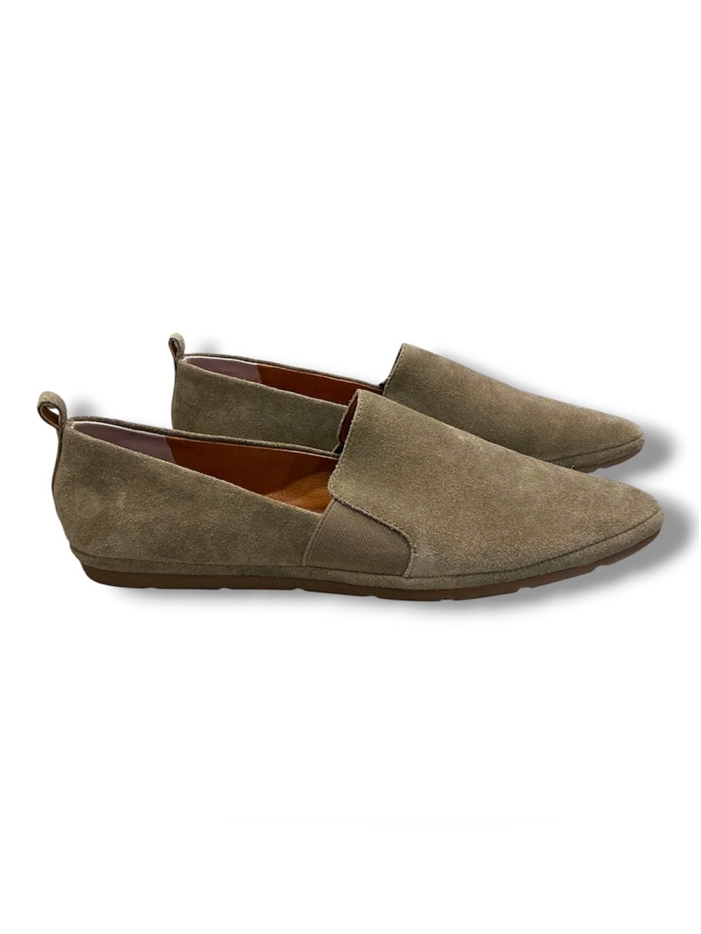 Lucky brand, ADDLY fossilized loafers olive suede